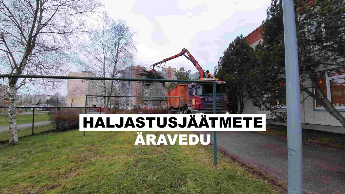 Haljastusjäätmete äravedu