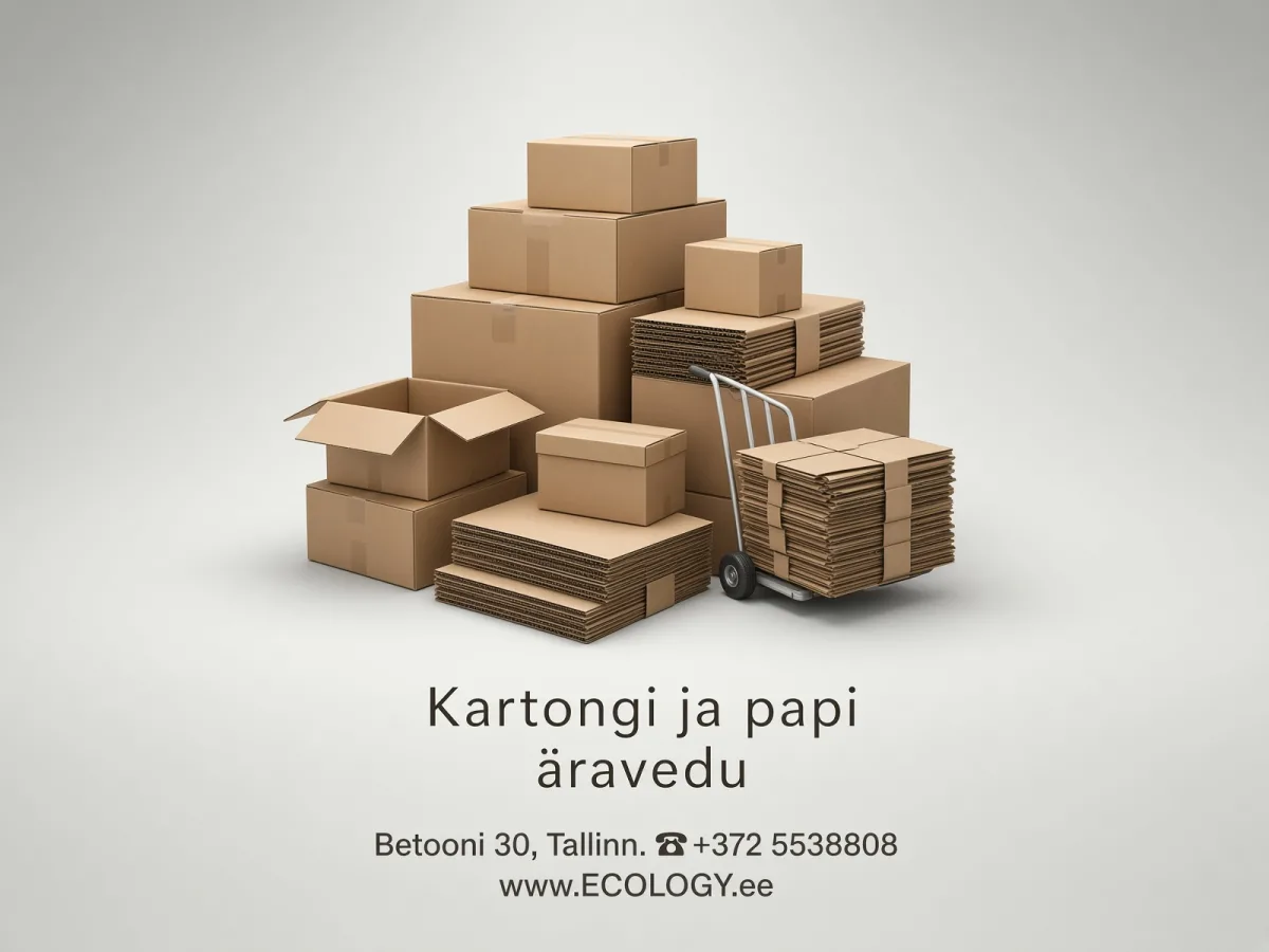 Kartongi aravedu tallinn