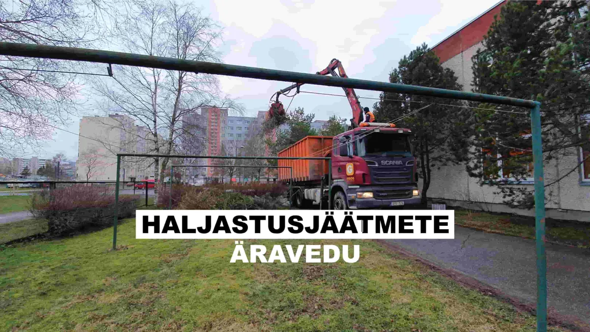Haljastusjäätmete äravedu