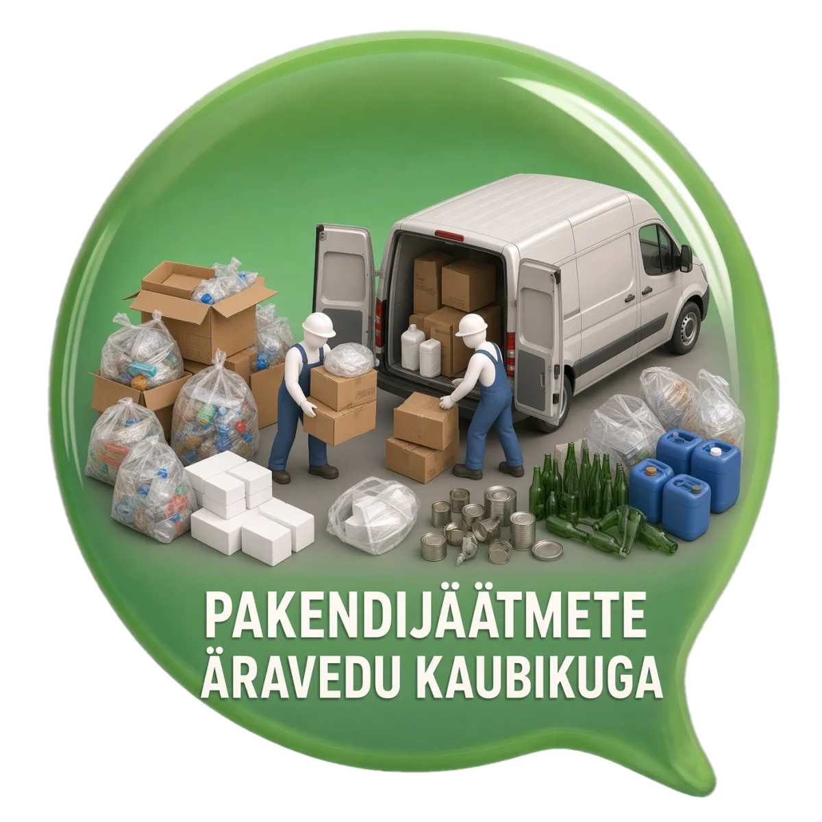 Pakendijaatmete aravedu kaubikuga