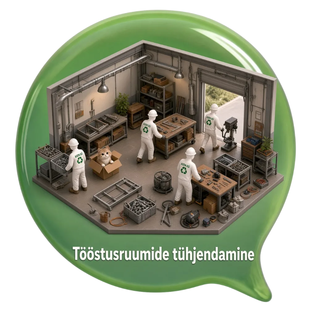 Toostusruumide tuhjendamine tallinnas