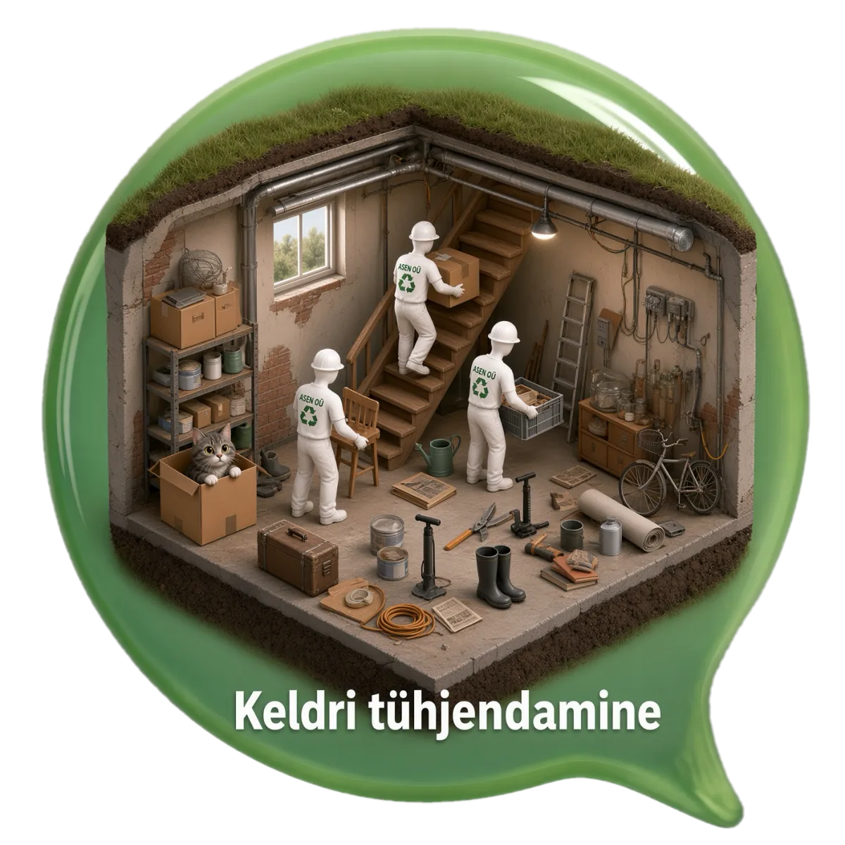 Keldri ja pooningu tuhjendamine tallinnas