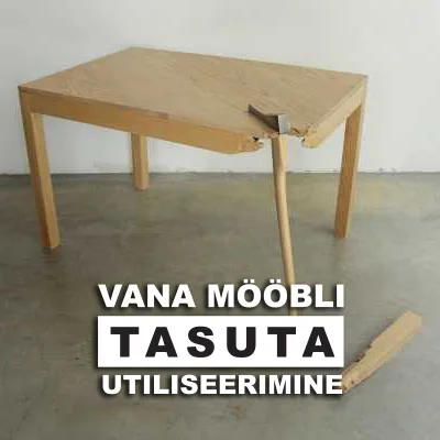 Vana moobli vastuvott tasuta